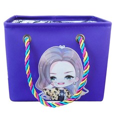 버블리데이 프리티걸 물빠지는 목욕가방 퍼플