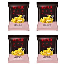 넷플릭스 핑크솔트 나쵸&치즈 디핑소스포함 나쵸과자, 115g, 4세트