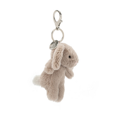 젤리캣 키링 BB4BBC Bashful Beige Bunny Bag Charm - 젤리캣키링