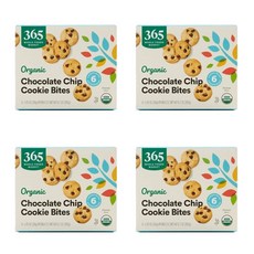365 Whole Foods Market Chocolate Chip Cookie Bites 홀푸드마켓 초콜릿 칩 쿠키 바이트, 4개, 179g