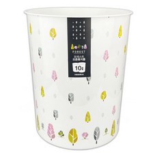 포레스트 원형 오픈 휴지통 10L (5452) - O, 본상품선택, 1개