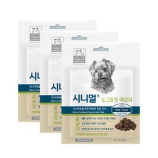 먹기 좋은 시니멀 도그트릿 치매 인지장애 메모리 소프트 트릿간식, 3개, 80g