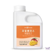 흥국 리얼베이스 애플망고 1kg (냉장), 1L, 1개