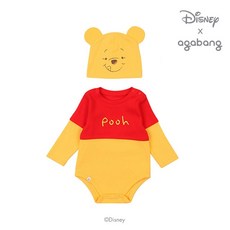 [아가방x디즈니] 푸우바디수트 (YELLOW) 01P01751787 아기옷