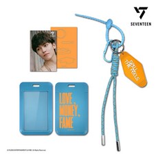 세븐틴 3D 렌티큘러 미니카드 & 카드홀더 세트 (SPILL THE FEELS), 버논