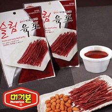 프리미엄 쇠고기 머거본 슬림 육포 500g (50gx10봉), 1개