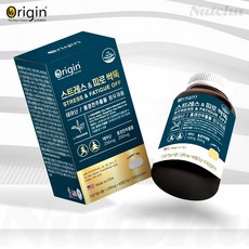 Origin 테아닌 스트레스 & 피로 싹뚝 홍경천추출물 60p (2개월), 1박스, 60회분