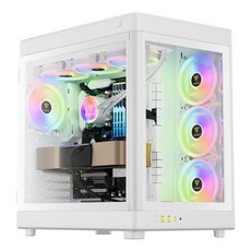 GAMDIAS NESO P1 (화이트화이트) 빅타워 PC케이스
