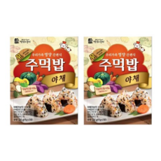 맛있는풍경 주먹밥 야채, 24g, 4개