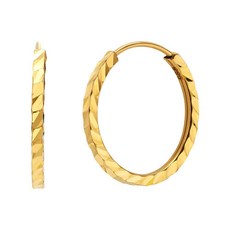 순금파이프링귀걸이