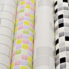 주방타일발포시트직사각화이트