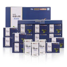 일송정 아로니아 농축액100% 즙 30포 블루베리 원액 진액 엑기스 가루 분말 환 슈퍼오디 FDA 미국식약처등록업체 합성첨가물NO 무설탕 무방부제 무향 무색소 천연원료 고급패키지 명절 구정 추석 선물용 블랙푸드 안토시아닌 폴리페놀 베타카로틴 비타민 클로로겐산, 70ml