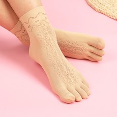 여성얇은발가락양말