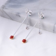 14k진주귀걸이장침