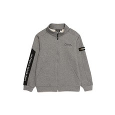 정품 내셔널지오그래픽키즈 키즈 아우터 내셔널지오그래픽 N214KFT210 기모 트레이닝 F-ZIP M_GREY