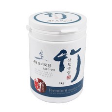 삼보죽염 1회구운 요리용 요리죽염 1kg(1개), 1kg, 1개