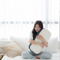 라벤더메모리폼목쿠션