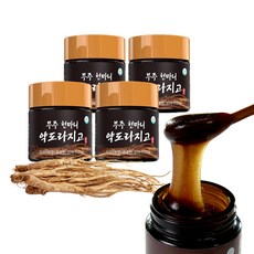 무주 천마니 약도라지고 120g 7병-시음용 1병 증정/ 100% 국내산 도라지청 고농축 도라지진액 액기스 농축액 HACCP인증