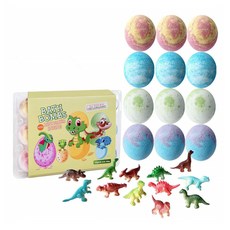 Clear Bath Bomb 어린이 목욕 용품 입욕제 다이노 베스밤 4가지향, 1개