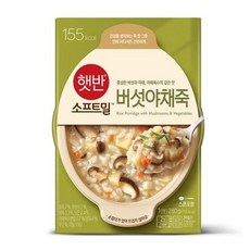 비비고 버섯야채죽 280g, 4개