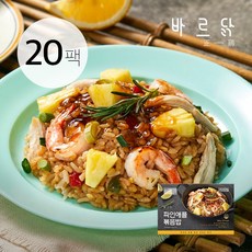 바르닭 닭가슴살 에스닉볶음밥 파인애플 볶음밥, 20개, 250g