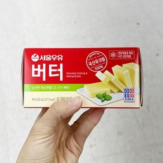 서울우유 버터 무가염 450g x 1개, 종이박스포장