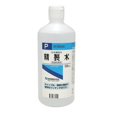 정제수 P원터치 캡식 500ml, 1개