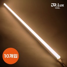 닥터룩스 간접조명 LED T5 20w 1200mm, 주백색, 10개