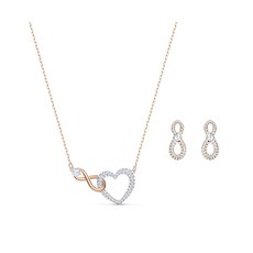  스와로브스키 목걸이 귀걸이 세트 인피니티 5521040 