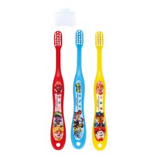 스케이터(Skater) 칫솔 14cm 원아용 3-5세 부드러운 3개입 파우・패트롤, 1개