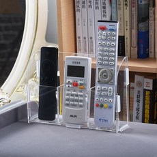 아크릴수납함 아크릴 조합 형핸드 에어컨 리모컨 수납케이스 호텔 가정용 그네 투명한, T03-투명한 셋째 체크
