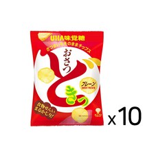 UHA 오사츠도키 고구마과자 플레인 65g 10봉, 10개