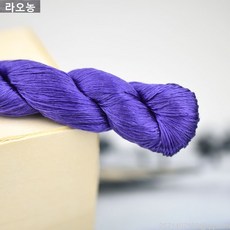 전통자수실꼰사