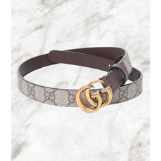 구찌 GUCCI 409417 92TLC 8358 GG 마몽 씬 벨트 816393