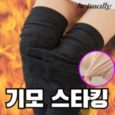 입기 편한 기모 스타킹 여성 무발 2p hotmally