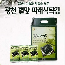 [빠른배송]광천 별맛 파래김(15봉박스), 1세트