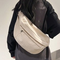 디어로우 로빈 코듀로이 크로스 웨이스트 슬링백