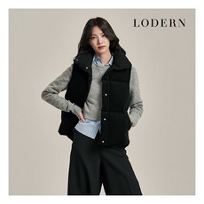 [로던] ○ 23FW 여성 코듀로이 다운 베스트