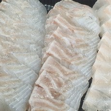 국내산 농어회 필렛 활어회, 1개, 300g