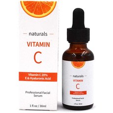 HAOCAI 30ml 비타민 C 페이스 세럼 with Hyaluronic Acid Lighten Fine Lines Lighten Sk, 단일상품