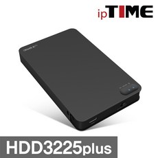 아이피타임 IPTIME 2.5인치 C타입 외장하드 케이스 USB 3.1 HDD3225 PLUS 블랙