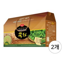 광야식품 시리얼 귀리견과 쑥차, 20g, 2개, 60개입