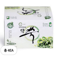 강화섬약쑥 좌욕 좌훈 전용 강화섬 약쑥티백 30p, 4개