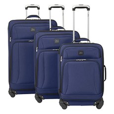 EOM Epic Softside 4 륜 러 기지 스피너 컬렉션 (서프 블루 3 종 세트 (20 24 28)) - E012408DGZ88RF4, 기본
