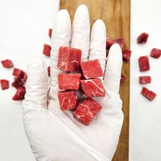 미국산 소고기 앞다리살 국거리용 큐브스테이크, 1개, 1kg