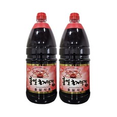 홍일점 홍게맛장소스, 1.8L, 2개