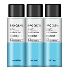 TONYMOLY 프로클린_스모키_립_앤_아이_리무버, 100ml, 3개