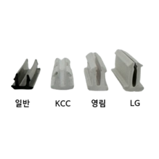 셀프교체 방충망 쫄대 2000mm 일반/영림/KCC/LG, 1. 일반, 절단 필요 없음, 1개