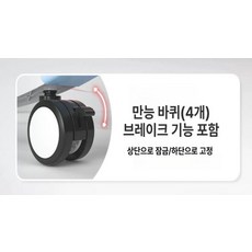 다기능 베이비 흔들의자 5in1 바운서 아기보행기, F-다기능 추가 부속품 바퀴(4개)