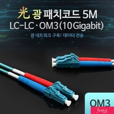 오늘보다내일 광패치코드 OM310G-LC-LC Coms W4DE711 5M 컴퓨터용품 네트워크장비